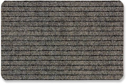 OGOS Fussmatte innen - Passt unter die Eingangstür - Schmutzfangmatte strapazierfähig - Türmatte rutschfest - Fußmatte Indoor - Haustür - 50x80 cm beige