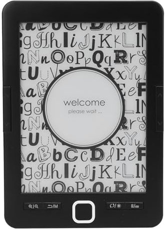 BK6033 E Reader, Livre de Poche Portable avec Grand écran E Ink de 6 Pouces, Lecteur de Livre électronique étanche à luminosité Réglable de 64G pour Enfants, Adultes, de