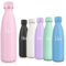 Motswedi Gourde Isotherme, 500ml sans BPA, Bouteille Isotherme, 24h Froid & 12h Chaud, Gourde Inox, Anti Fuite, Gourde Isotherme Enfant, Gourde pour Enfant & Adulte, Sport, Gym, École, Rose