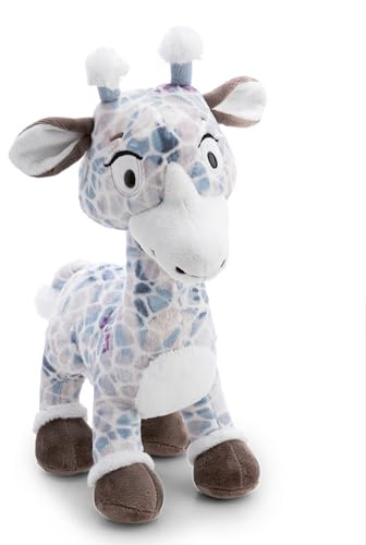 NICI Kuscheltier Giraffe Winny Winterfur 27cm stehend - blau - Weiches Plüschtier – niedliches Stofftier zum Kuscheln & Spielen – tolle Geschenkidee für Kinder & Erwachsene - 62419