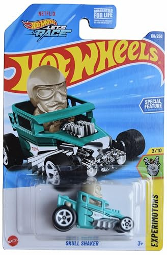 Hot Wheels Skull Shaker, Experimotors 3/10 [Green] 118/250