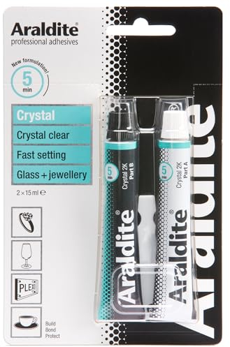 Araldite Crystal Tubes (2 x 15ml) ARA400008