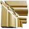 1 x English Oak Roomline uPVC Architrave Sample Pack - consists of 2 x Architrave pieces (125mm lengths), 1 x Internal Joint and 1 x Cover Trim. Hassle-free fitting. Zero-maintenance. Realistic woodgrain finish.