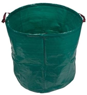 Toolland Gartensack, Verstärkungsring an der Oberseite, Polyester, Grün, 272 Liter