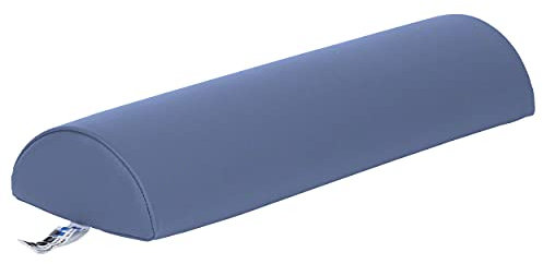 Sport-Tec Halbrolle Lagerungsrolle Lagerungskissen mit Kunstlederbezug 50x15x7,5 cm