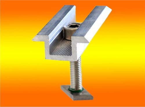 2 Module Medium Clips Standard 35mm Construction Tech Solarenergie