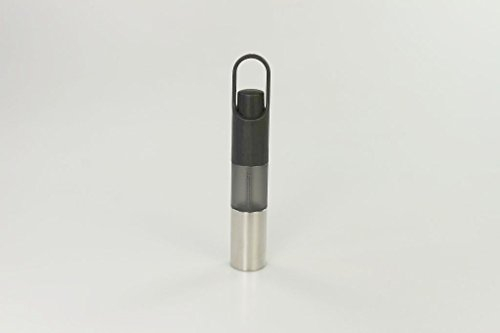 TUPPERWARE Chef-SerieTischmühle schwarz Mühle Edelstahl Salz Pfeffer Gewürzmühle