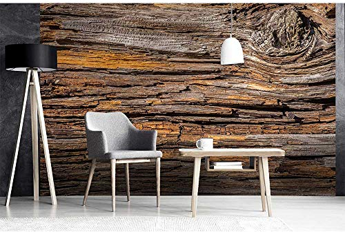 Vlies Fototapete BAUMRINDE 375 x 250 cm | Vliestapete - Wandtapete inklusive Kleister | PREMIUM VLIES QUALITÄT