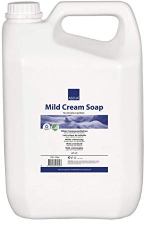 ABENA Mild Cream Soap, Colourant and Fragrance Free - 5 Litre