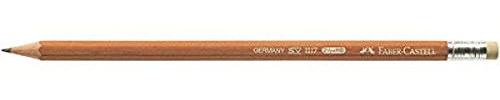 Faber-Castell 111714 Bleistift 1117, sechseckig, Härtegrad: HB
