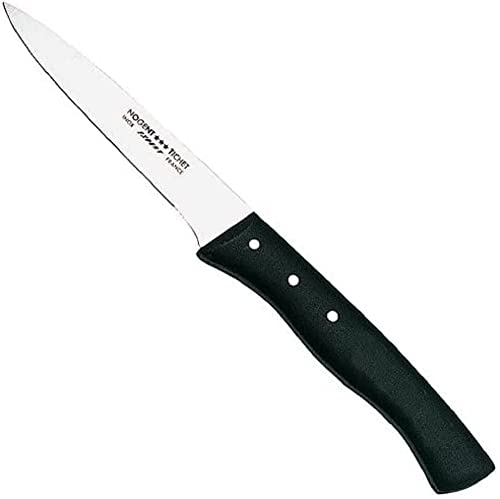 Nogent 3 Etoiles 02103A Couteau Grillade 11 cm, Noir