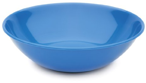 Harfield 15cm Polycarbonate Plastic Bowl - Med Blue (Pack of 4)