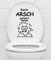 Wc Aufkleber - Dein Arsch Gehã–Rt Mir - Bad Klo Toilettendeckel Wandtattoo Schwarz