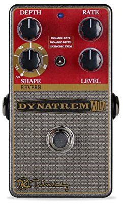 Keeley DynaTrem Dynamic Tremolo Pedal, Gray & Red (KDyna)