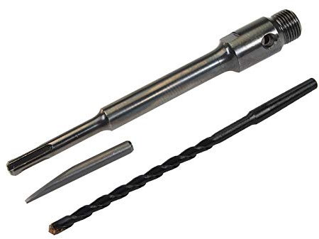 Dapetz ® 200mm SDS+ Core Drill Arbor with Ejector Drift & Pilot Drill