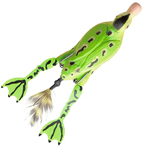 Savage Gear 3D Hollow Entchen Unkrautfrei - Schwimmender Topwater-Köder für Raubfischangler, Angeln mit starker Deckung und Unkraut in Süßwasserseen, Teichen und Flüssen, Hecht, Fruck 7,5 cm