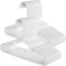 SONGMICS 30 Stück Kinder Kleiderbügel, für Babyklamotten/Babykleidung/Kinderkleidung, Premium-Qualität, dünn, platzsparend, starker hochwertiger Kunststoff, 29,5 cm, Weiß CRP06W-30