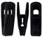Corodo Perchas de Terciopelo Clips 20 Clips de Perchas, Negro Pantalones de Terciopelo, Fuerte Dedo Clips Perchas de Terciopelo Fino