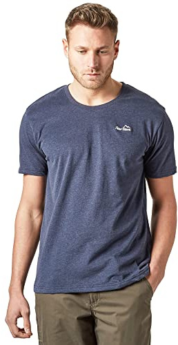 Peter Storm Men's Heritage II Short Sleeve T-Shirt Made with 100% Cotton, Men's Casual T-Shirt, Outdoors, Walking, Trekking, Hiking and Camping Clothing