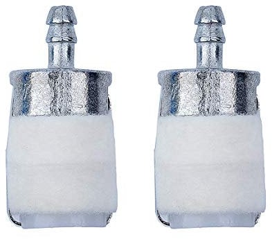 Haishine Filtre à carburant 2Pcs pour Husqvarna 357 359 361 362 365 372 XP 455 460 570 tronçonneuse # 610-717 pièces de rechange neuf