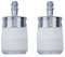 Haishine Filtre à carburant 2Pcs pour Husqvarna 357 359 361 362 365 372 XP 455 460 570 tronçonneuse # 610-717 pièces de rechange neuf
