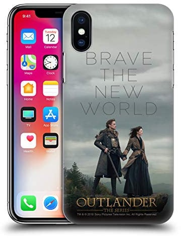 Head Case Designs Offizielle Zugelassen Outlander Mutig Die Neue Welt Jahreszseit 4 Kunst Harte Rueckseiten Handyhülle Hülle Huelle kompatibel mit Apple iPhone X/iPhone XS