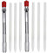 2 Specksteinhalter rund mit 6 Nachfüllminen Speckstein Stifte für Schweißwerkzeuge und Schweißgeräte Marker, abnehmbare Markierungen auf Stahl, Aluminium und Guss