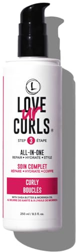 Love Ur Curls Curly Hair Products - Curl Defining Cream Styler, Anti Frizz