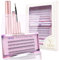 Faux Cils Naturel Extensions de cils 0.1mm Super Doux C Curl 3D Réutilisables Cluster Russe Faux Cils Naturels Individuels Volume Kit avec Colle EyeLash Extensions 6-12mm