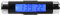 EVGATSAUTO Auto Uhr Thermometer, Uhr für Auto selbstklebend, Auto Uhren Auto Thermometer, Multifunktionsuhr Auto Elektronisches Uhrenthermometer Hintergrundbeleuchtung Digitalanzeige