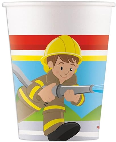 Procos 94180 Pappbecher, Mehrfarbig