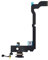 DHLK® Charging Dock connector compatible with iPhone XS Max - Charging Port Flex Cable, Black (A1921, A2101, A2102, A2104)