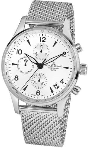 JACQUES LEMANS Analog mid-31295, Schwarz