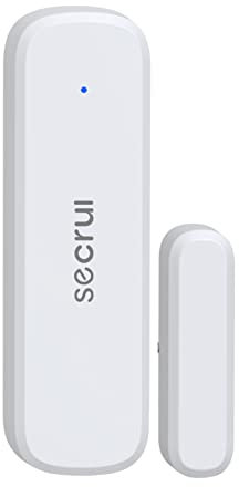Door Sensor Alarm Magnetic Transmitter Spare Accessories Replacement, 23A Battery Operated 600ft Sensor Contacts Double-sided Self Adhesive Easy to Install, Need to work with SECRUI Door Chime