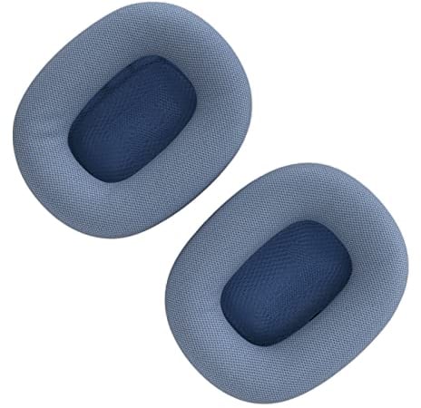Headphone Ear Cushions, Soft Memory Foam Protein MAX Replacement Coussinets Leather Earpads Earmuffsrs for Airpod MAX HeadphonePink (Blue)