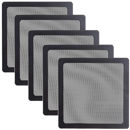 DAOKAI Fan Dust Filter Mesh 120mm Magnetic Frame for Computer Cooler,Cooler Filter Screen,Fan Dust Mesh Cover Dustproof High Density - 6 Pack