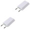 OSALADI 2 Uds Cargador Adaptador De Enchufe USB Universal Enchufe De Alimentación De Cuatro Generaciones