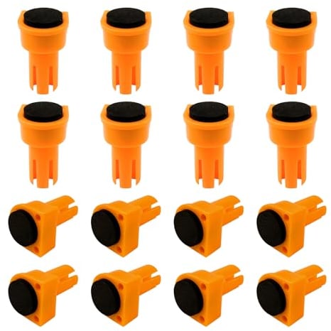 16 Pcs Bench Dogs for Woodworking, Workbench Positioning Planing Plug Fit for 19mm/20mm Dog Hole (20 MM)