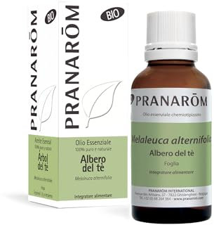 PRANARÔM - Tea Tree BIO - Olio Essenziale Chemiotipizzato- Difese Naturali - 100% Puro E Naturale -OECT - 30 ml