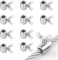 Drahtseil-Clips, Drahtseil-Clip, Einzelloch, 304 Edelstahl, Drahtloch, 4 mm, 10 Stück