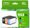 belietop 953XL Druckerpatronen als Ersatz für HP 953XL kompatible für HP Officejet Pro 7720 7730 7740 8210 8216 8218 8710 8720 8725 8730 8740(4 Pack)