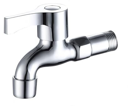 Robinet Exterieur Robinet De Machine À Laver À Ouverture Rapide Bec Moyen Long Un Sur Deux Double Robinet