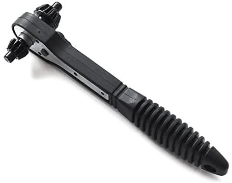 Drill Chuck Key 2 in 1 Ratchet Spanner Drill Chuck Key Wrench Electric Drill Clamping Tool Dual-use Ratchet Spanner 2 in 1 Drill Chuck Ratchet Spanner
