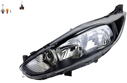 Johns, Scheinwerfer passend für Ford Fiesta 08 12/12- Links Fahrerseite + Leuchtmittel