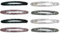Capelli a Scatto in Metallo Fermaglio, 8PCS Fermaglio per Capelli a Scatto con Strass Fermaglio, Capelli per Donna