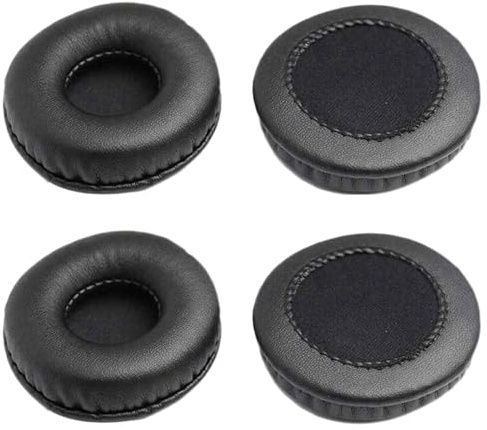 Remingtape 2 pares de almohadillas de 70 mm, almohadillas universales de espuma para auriculares, almohadillas de esponja