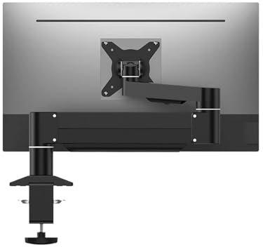 Grand Moniteur LCD/LED de Bureau 22-43 Pouces, Support de Montage de Bureau, Bras entièrement Dynamique, Charge 3-12kg(Black)
