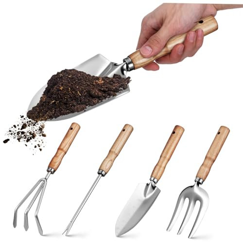 MOBUTOFU Outils De Jardin Outils à Main De Jardinage Truelle De Jardin De Jardinage pour Diverses Tâches