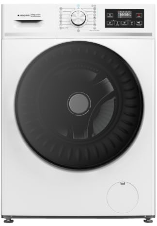 Aspes Lavadora Secadora de Condensación 10kg/6kg Carga Frontal Blanco ALS106201AIDVB. 1200 rpm, Motor Inverter, 16 Programas, Tambor Acero Inoxidable, Clase A/E