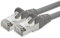 1aTTack - Cable de red SFTP con conectores RJ45 con apantallamiento (cat. 5, 7 m), color gris